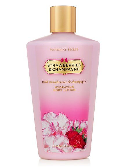 Victorias Secret Body Lotion Strawberries and Champagne